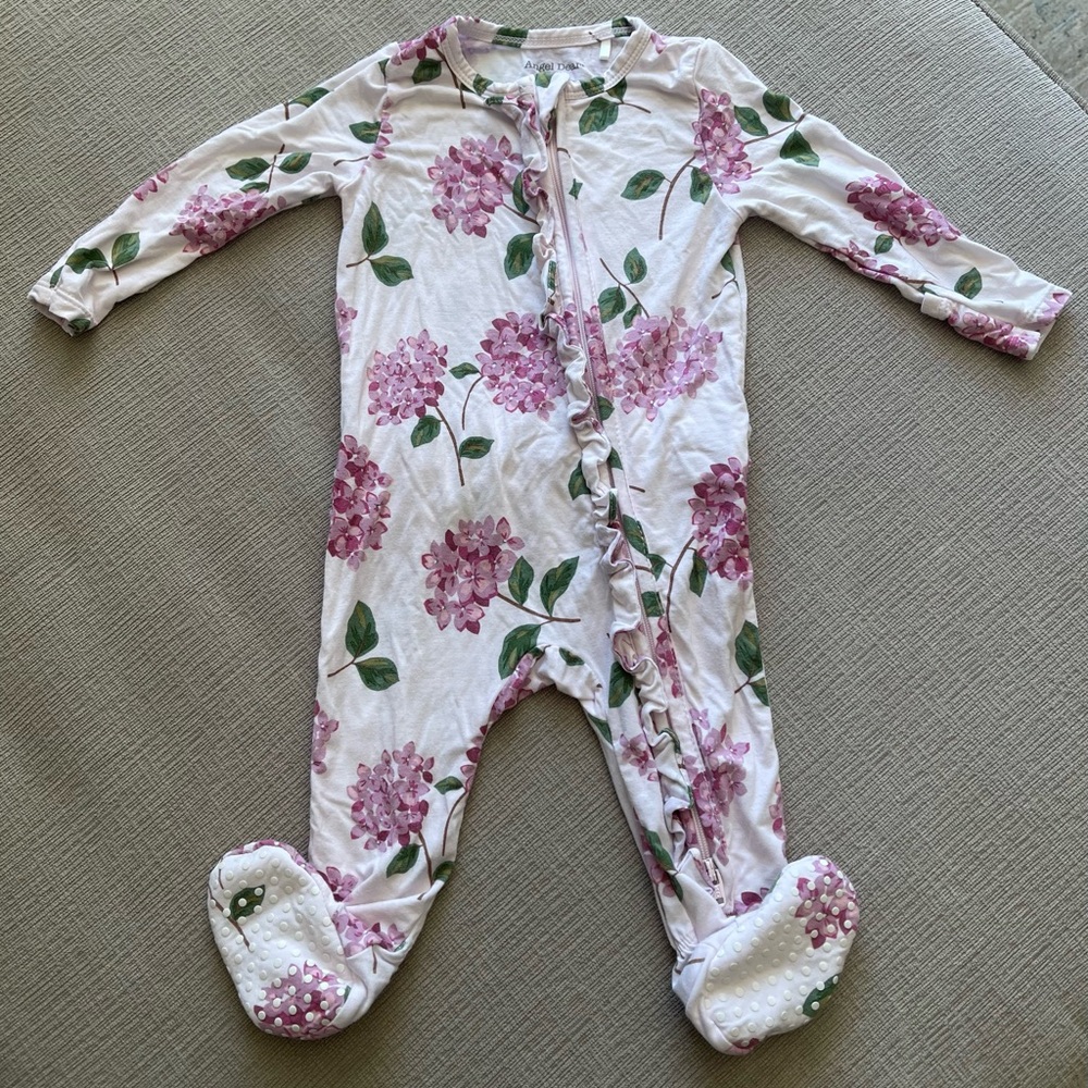Angel Dear Hydrangea Onesie